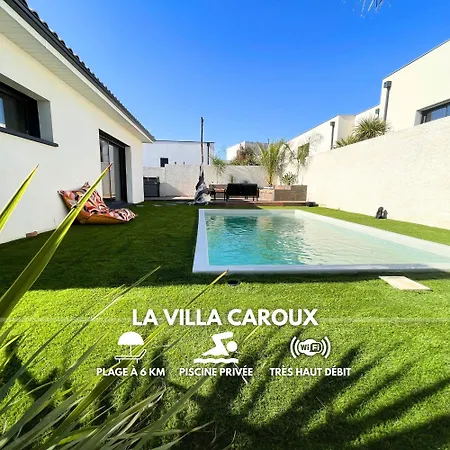 Contemporaine Avec Piscine Chauffee Proche Des Plages Villa *